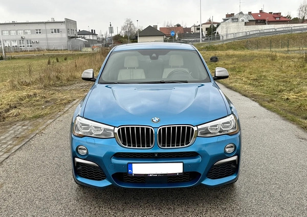 BMW X4 M cena 139999 przebieg: 161000, rok produkcji 2017 z Mordy małe 106